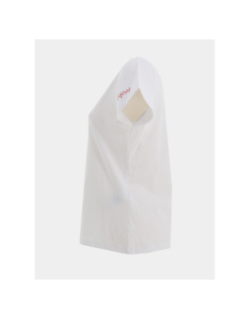 T-shirt uni serima bisous blanc femme - Pieces