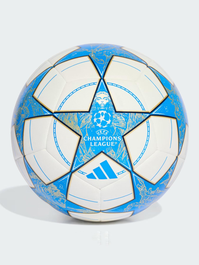 Ballon de football ucl training blanc bleu - Adidas