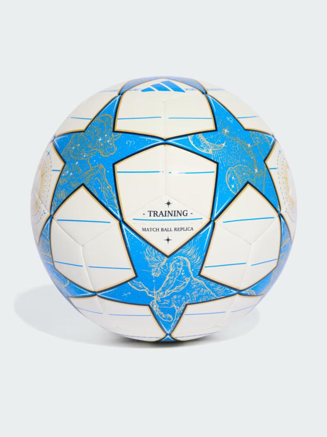 Ballon de football ucl training blanc bleu - Adidas