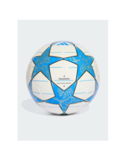 Ballon de football ucl training blanc bleu - Adidas