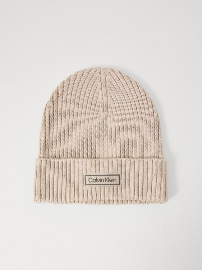 Bonnet patch chunky beige - Calvin Klein