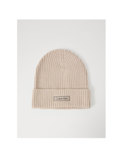 Bonnet patch chunky beige - Calvin Klein