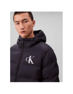 Doudoune monogram noir homme - Calvin Klein Jeans