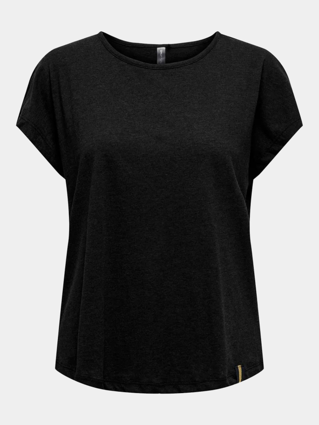 T-shirt de sport loose fit onpaub-jyx noir femme - Only