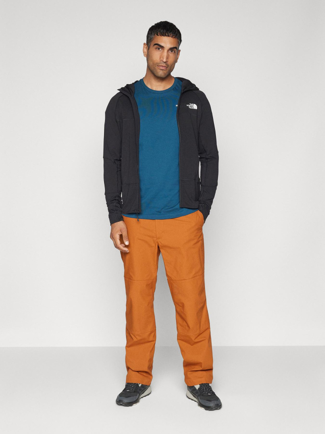 T-shirt box uni bleu homme - The North Face