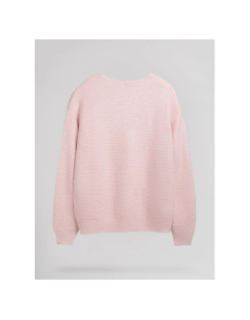 Pull col v effet pailleté rachel rose femme - Teddy Smith