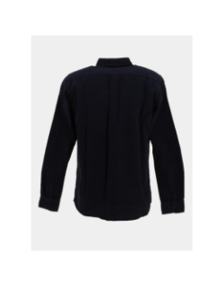 Chemise manches longues rick bleu marine homme - Teddy Smith