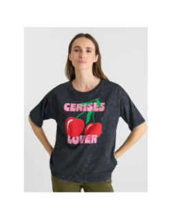 T-shirt spearsgi noir fille - Le Temps Des Cerises