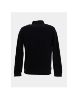 Sweat col zippé milan bleu marine homme - Benson & Cherry