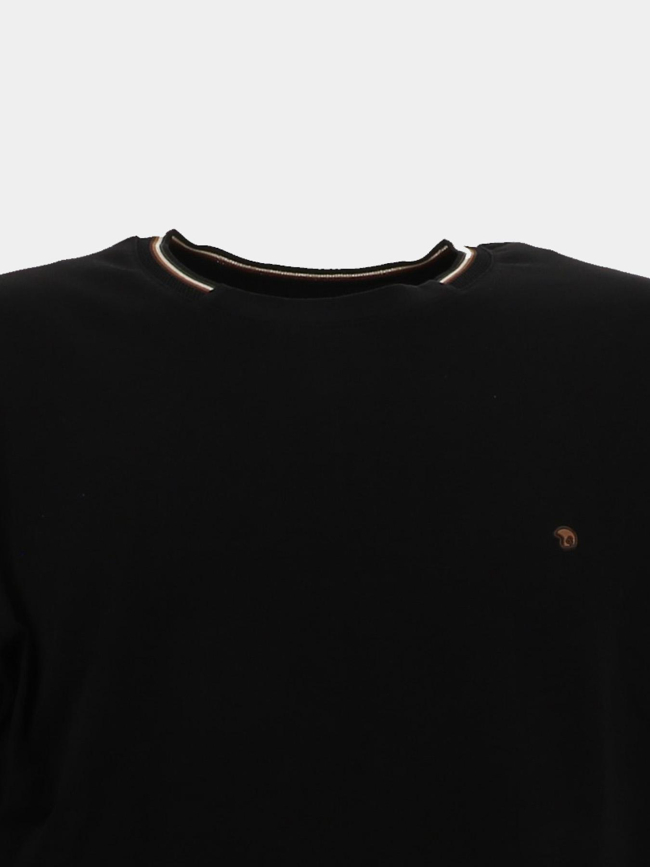 T-shirt manches longues tutin noir homme - Benson & Cherry