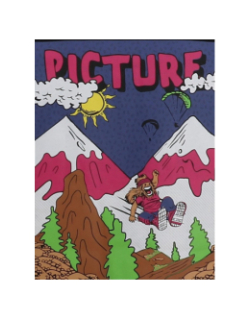 T-shirt tonic banie noir homme - Picture