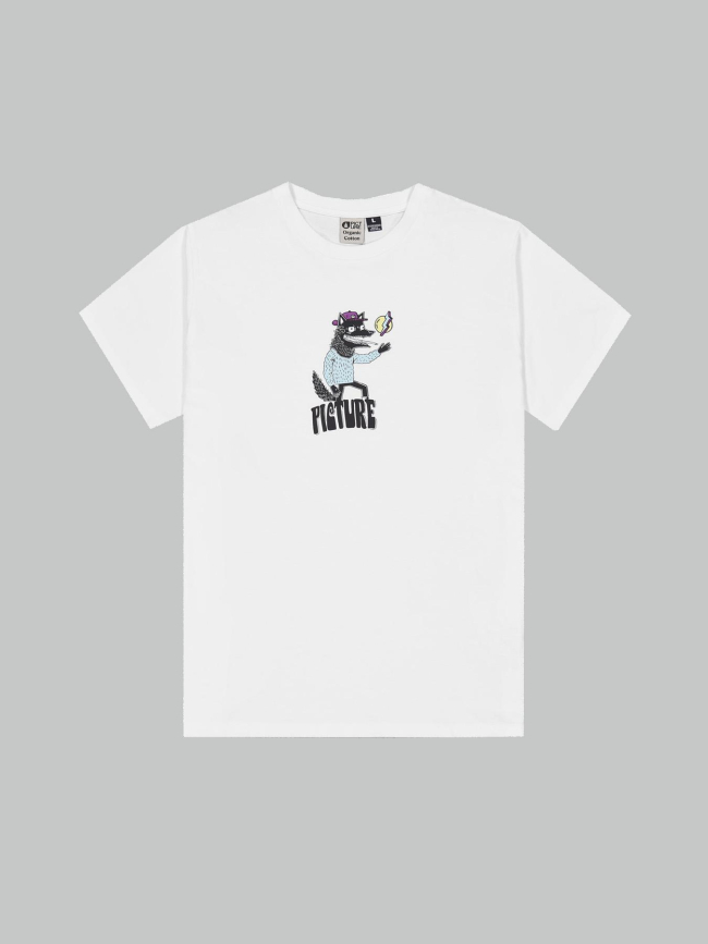 T-shirt rockyrides blanc homme - Picture
