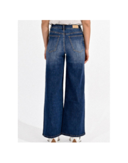 Jean large brut denim bleu femme - Molly Bracken