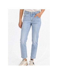 Jean droit light denim bleu clair femme - Molly Bracken