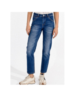 Jean droit brut denim bleu femme - Molly Bracken