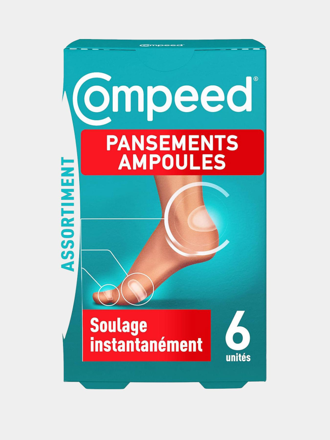 Assortiment de 6 pansements pour ampoules - Compeed