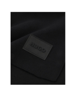 Echarpe zevon uni noir homme - Hugo