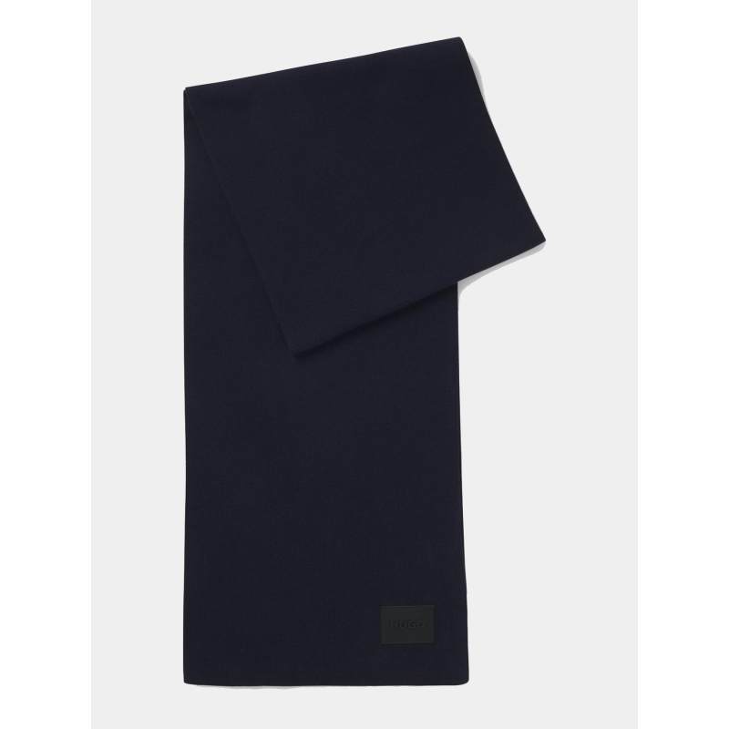 Echarpe zevon uni bleu marine homme - Hugo