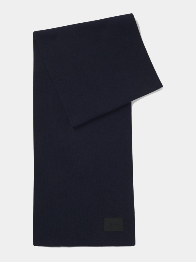 Echarpe zevon uni bleu marine homme - Hugo