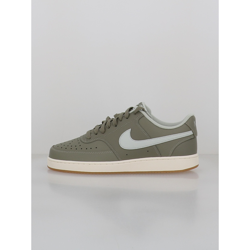 Baskets court vision kaki gris homme - Nike