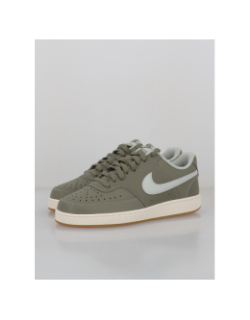 Baskets court vision kaki gris homme - Nike