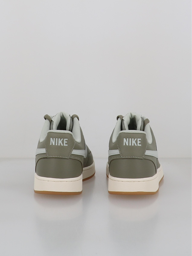 Baskets court vision kaki gris homme - Nike