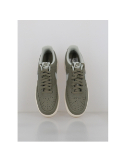 Baskets court vision kaki gris homme - Nike