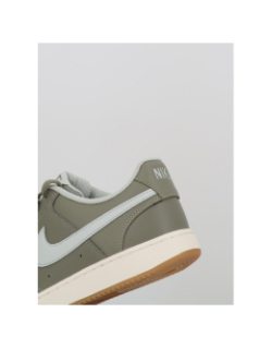 Baskets court vision kaki gris homme - Nike