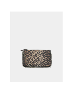 Sac bandoulière diana léopard marron femme - Only