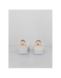 Baskets carnaby set blanc rose enfant - Lacoste