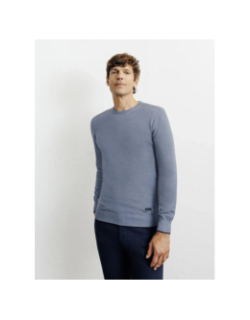 Pull col v brent bleu ciel homme - Izac
