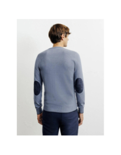 Pull col v brent bleu ciel homme - Izac