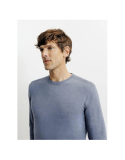Pull col v brent bleu ciel homme - Izac