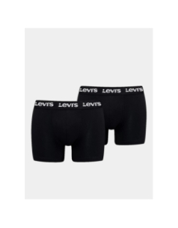 Pack 2 boxers repeat logo noir homme - Levi's