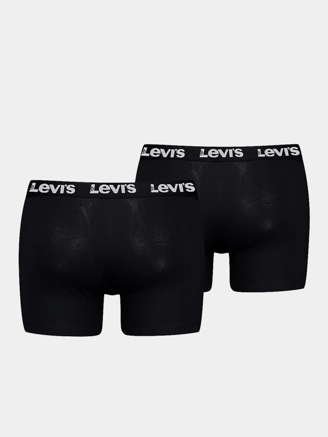 Pack 2 boxers repeat logo noir homme - Levi's