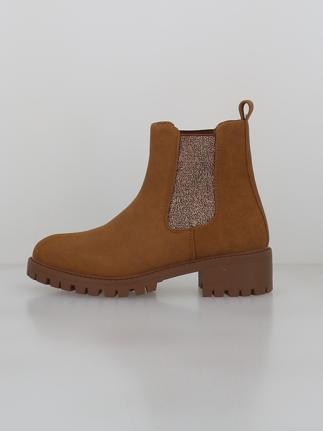 Boots zoe marron femme - Only