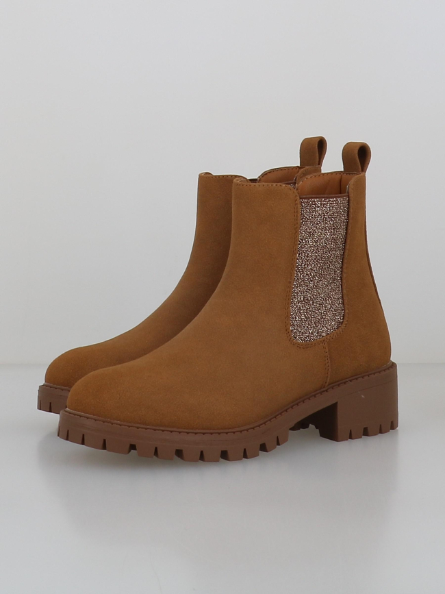 Boots zoe marron femme - Only