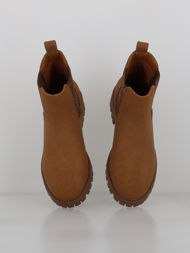 Boots zoe marron femme - Only