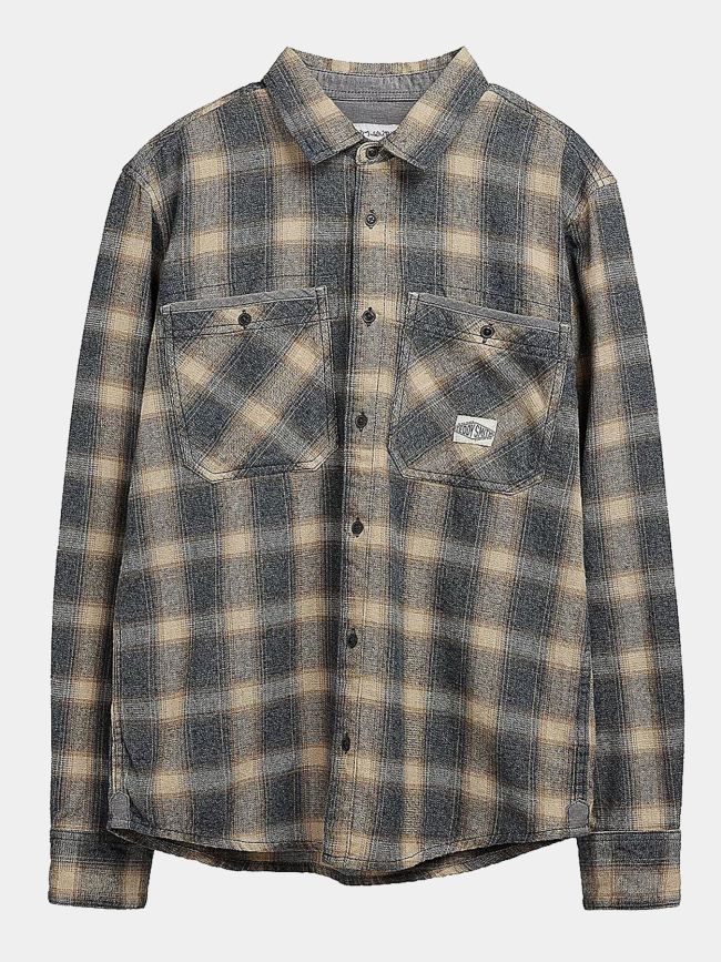 Chemise trent bleu marine homme - Teddy Smith