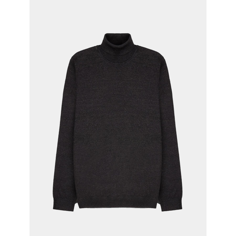 Pull col roulé marcellus gris anthracite homme - Teddy Smith