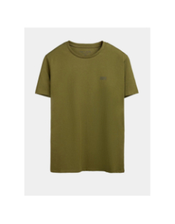 T-shirt col rond the tee 1 vert homme - Teddy Smith