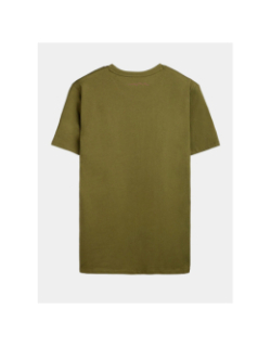 T-shirt col rond the tee 1 vert homme - Teddy Smith