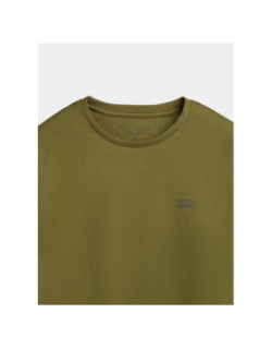 T-shirt col rond the tee 1 vert homme - Teddy Smith