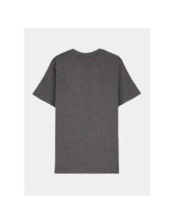 T-shirt the tee 1 mélange gris anthracite homme - Teddy Smith