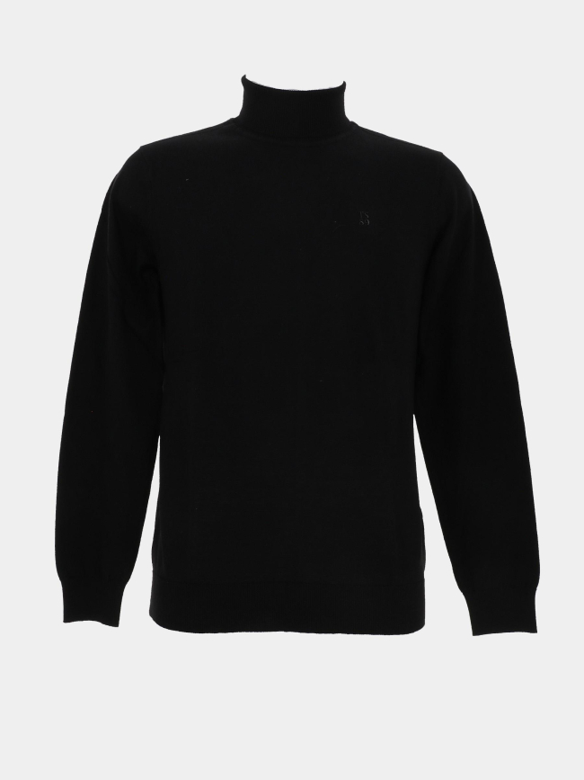 Pull col roulé marcellus noir homme - Teddy Smith