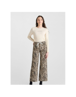 Top manches longues albingi blanc fille - Le Temps Des Cerises