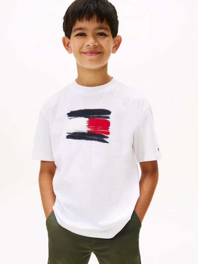 T-shirt flag archive blanc enfant - Tommy Hilfiger