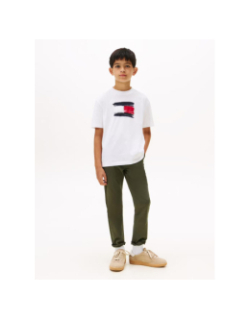 T-shirt flag archive blanc enfant - Tommy Hilfiger