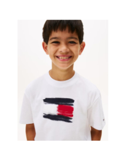 T-shirt flag archive blanc enfant - Tommy Hilfiger