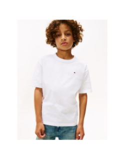 T-shirt camp print blanc garçon - Tommy Hilfiger